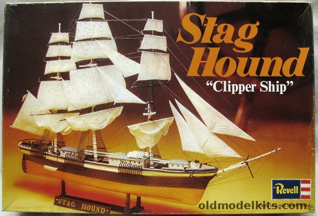 Revell 1/216 Clipper Stag Hound - The Largest Merchant Ship of Her Day, H317 plastic model kit